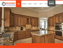 Tablet Screenshot of bolechowskiconstruction.com